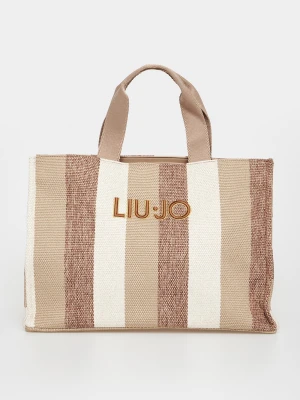 Torebka płócienna shopperka LIU JO