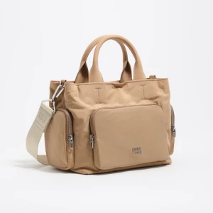 Torebka Pocket średnia nylon camel BIMBA Y LOLA
