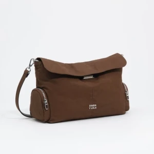 Torebka pocket z klapką duża ciemny khaki BIMBA Y LOLA DARK KHAKI