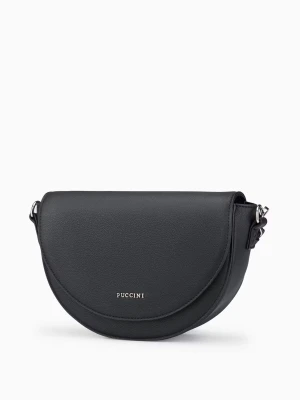 Torebka półksiężyc na szerokim pasku Puccini