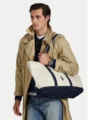 Torebka Polo Ralph Lauren 405P02124001 Kremowy