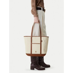 Torebka Polo Ralph Lauren 428968158001 Écru