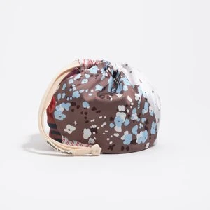 Torebka pouch chusta brązowa BIMBA Y LOLA