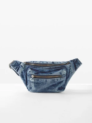 Torebka saszetka z denimu bonprix