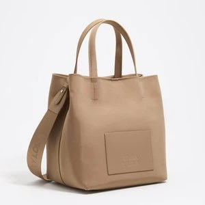 Torebka shopper Chihuahua duża nylon brązowa BIMBA Y LOLA