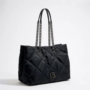 Torebka shopper duża nylon czarna BIMBA Y LOLA