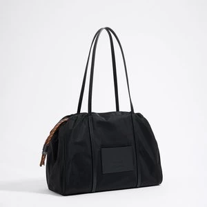 Torebka shopper duża nylon czarna BIMBA Y LOLA