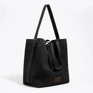 Torebka Chihuahua shopper Chihuahua duża nylon czarna BIMBA Y LOLA
