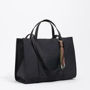 Torebka shopper duża nylon czarna BIMBA Y LOLA