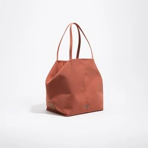Torebka shopper duża nylon rdzawa BIMBA Y LOLA