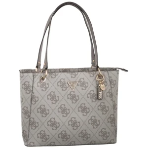 Torebka Shopperka Noelle II Tote HWSO96 72250 Dark Taupe Logo (GU844-b) Guess