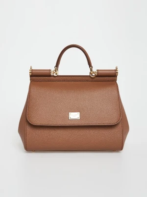 Torebka skórzana Sicily DOLCE & GABBANA