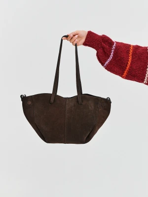 Torebka skórzana typu shopper Chocolate Glow ONE SIZE