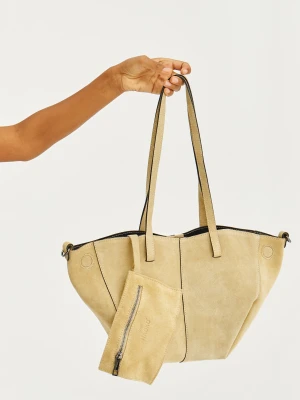 Torebka skórzana typu shopper Silky Glow ONE SIZE