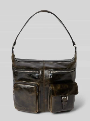Torebka skórzana z różnymi przegródkami model ‘ANDREA HOBO M’ liebeskind berlin