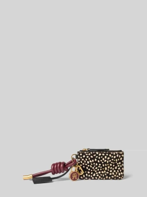 Torebka skórzana z zawieszką Tommy Hilfiger