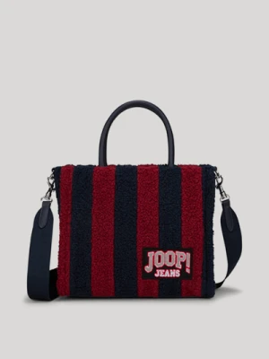 Torebka Squadra Aurelia w kolorze granatowo-czerwonym w paski Joop