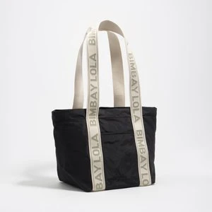 Torebka średnia nylon grafitowa BIMBA Y LOLA