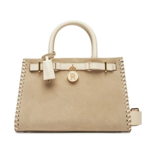 Torebka Tommy Hilfiger American Icon Mini Tote Su AW0AW17469 Beżowy