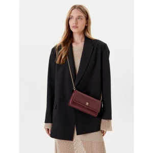 Torebka Tommy Hilfiger AW0AW16891 Bordowy