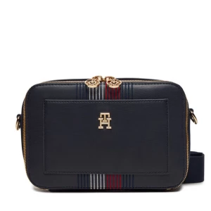 Torebka Tommy Hilfiger Distinct Camera Bag Corp AW0AW16712 Granatowy