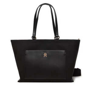 Torebka Tommy Hilfiger Distinct Tote AW0AW16304 Czarny