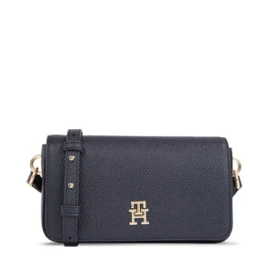 Torebka Tommy Hilfiger Emblem AW0AW15180 Granatowy