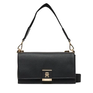 Torebka Tommy Hilfiger Her Med Crossover AW0AW17726 Czarny