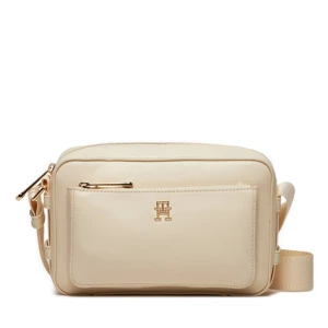 Torebka Tommy Hilfiger Iconic Tommy Camera Bag AW0AW15991 Beżowy