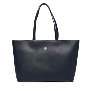 Torebka Tommy Hilfiger Im Latam Corp Tote AW0AW17322 Granatowy