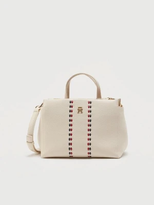 Torebka Tommy Hilfiger mleczny