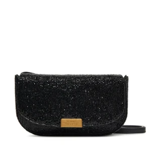 Torebka Tommy Hilfiger Party Le Mini Crossover Beaded AW0AW17940 Czarny