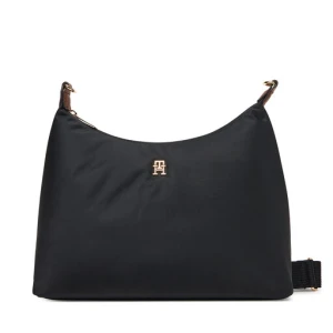 Torebka Tommy Hilfiger Popette Shoulder Bag AW0AW17937 Czarny