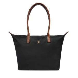 Torebka Tommy Hilfiger Popette Tote AW0AW17711 Czarny