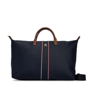 Torebka Tommy Hilfiger Popette Weekender Corp AW0AW18529 Niebieski
