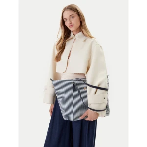 Torebka Tommy Hilfiger Poppy Summer Tote AW0AW17203 Granatowy