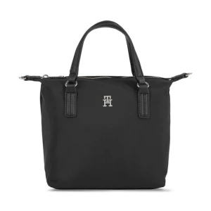 Torebka Tommy Hilfiger Poppy Th Small Tote AW0AW15640 Czarny