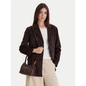 Torebka Tommy Hilfiger Soft Leather Mini Crossover AW0AW18306 Brązowy