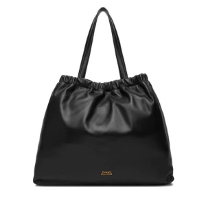 Torebka Tommy Hilfiger Soft Leather Tote AW0AW18308 Czarny