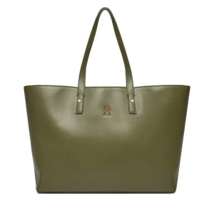 Torebka Tommy Hilfiger Th Chic Tote AW0AW16302 Zielony