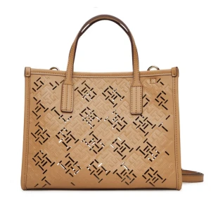 Torebka Tommy Hilfiger Th City Mini AW0AW17500 Brązowy