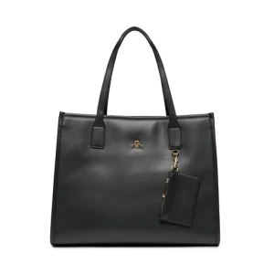 Torebka Tommy Hilfiger Th City Tote AW0AW15690 Czarny