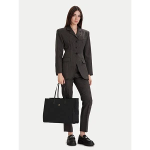 Torebka Tommy Hilfiger Th City Tote Mono Nylon AW0AW18163 Czarny