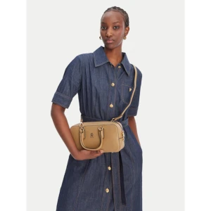 Torebka Tommy Hilfiger Th Daily Crossover AW0AW18378 Brązowy