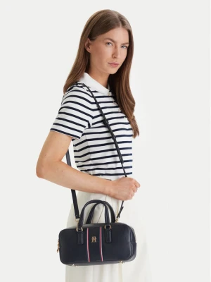 Torebka Tommy Hilfiger Th Daily Crossover Corp AW0AW18641 Granatowy