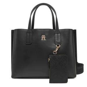 Torebka Tommy Hilfiger Th Distinct Mini Tote AW0AW17192 Czarny