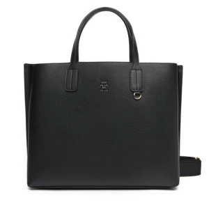 Torebka Tommy Hilfiger Th Distinct Satchel AW0AW17463 Czarny