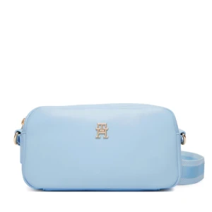 Torebka Tommy Hilfiger Th Essential Camera Bag AW0AW18370 Błękitny