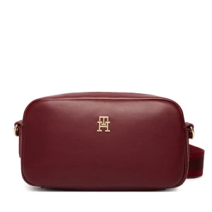 Torebka Tommy Hilfiger Th Essential Camera Bag AW0AW18370 Bordowy