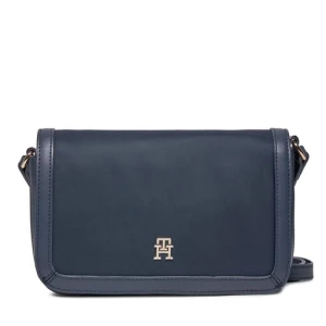 Torebka Tommy Hilfiger Th Essential S Flap Crossover AW0AW15700 Space Blue DW6